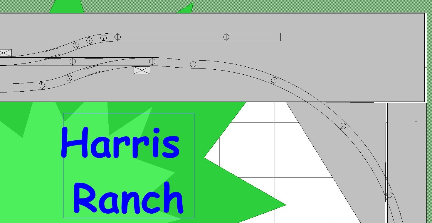 Harris Ranch track plan