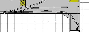 Track plan for the mill